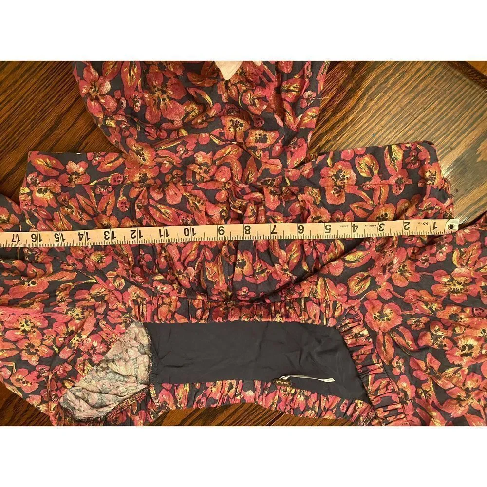 Free people-Jael Printed Mini Dress size M